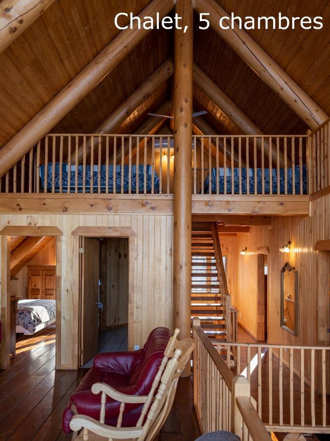 צ'מבורד Chalets Et Spa Lac Saint-Jean מראה חיצוני תמונה