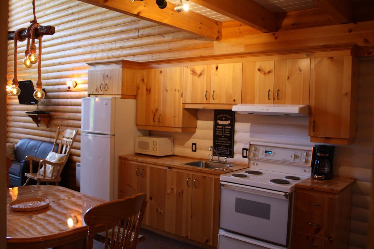 צ'מבורד Chalets Et Spa Lac Saint-Jean מראה חיצוני תמונה